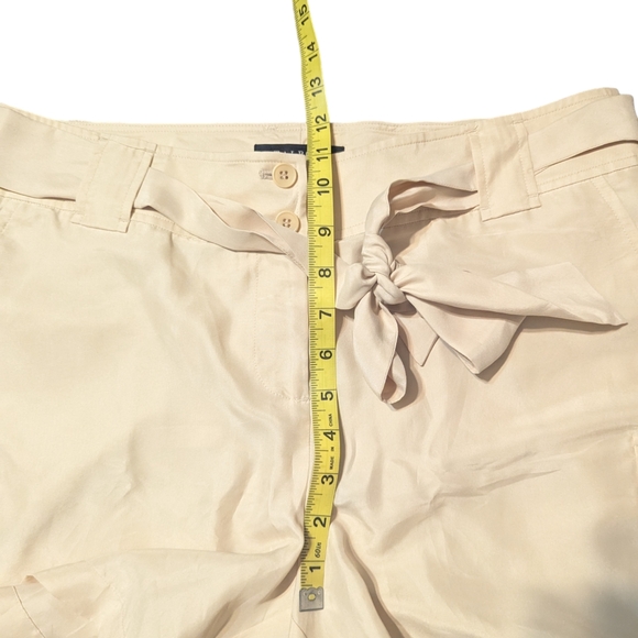 100% Silk Cargo Shorts NWT - Picture 3 of 6